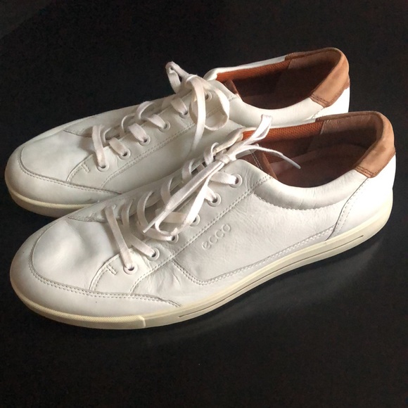 Ecco Other - Men's Street Tray Leather & Suede Classic Sneakers